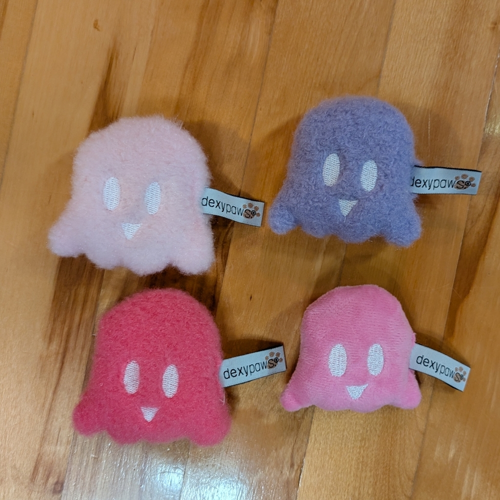 Ghost Stuffed Cat Toys